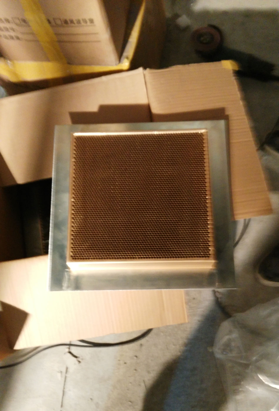 泰達屏蔽波導(dǎo)窗展示